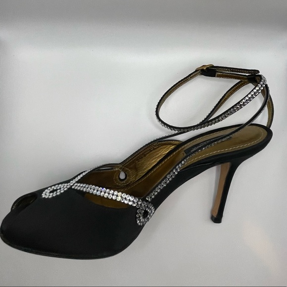 Peep Toe Dolce & Gabbana Satin Pumps - Picture 3 of 16